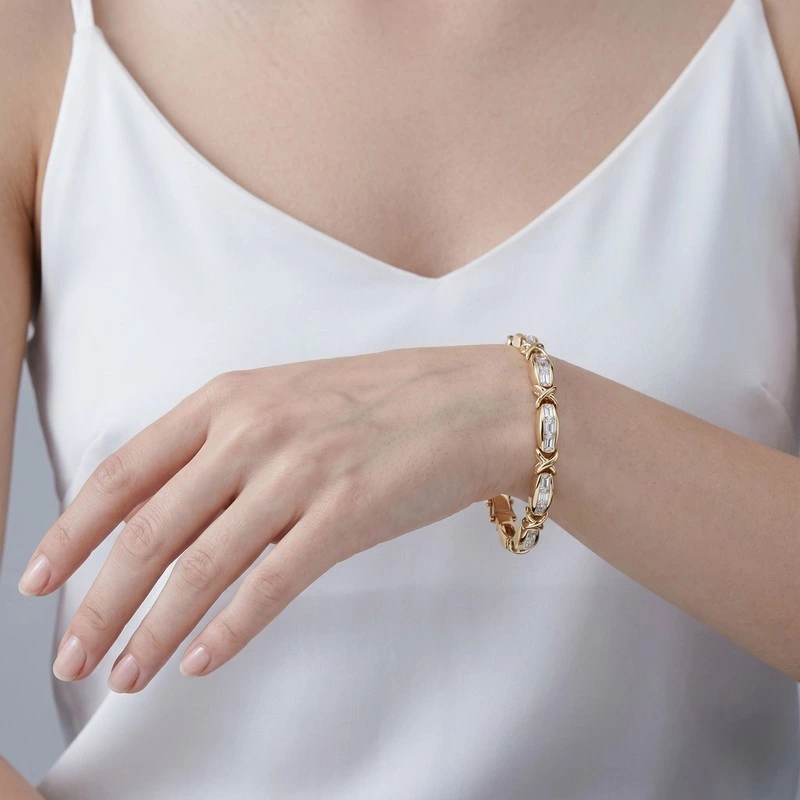 X link lab diamond bracelet wearing effect