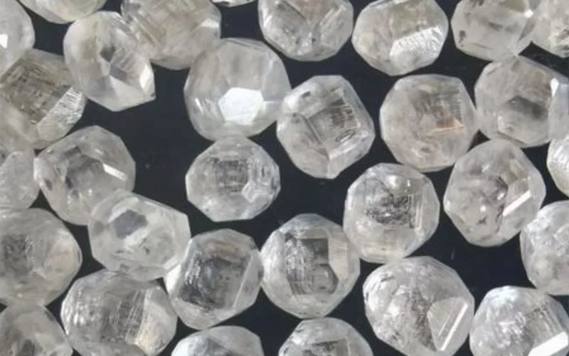 HPHT rough lab grown diamonds