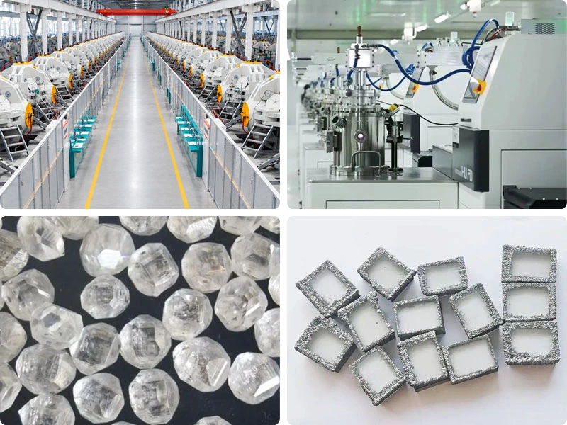 CVD & HPHT Lab Diamond Manufacture and raw lab diamonds
