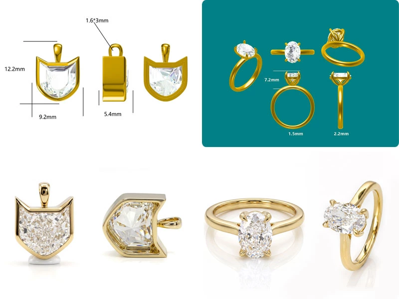 From CAD Design to finished jewelry