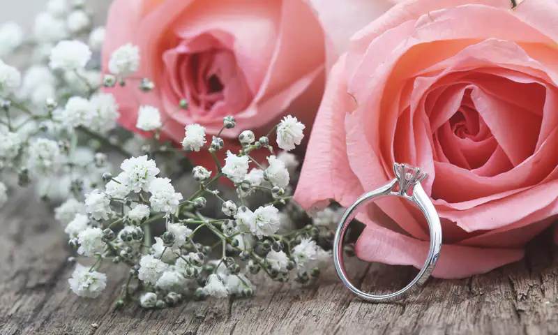 6 prong solitaire custom lab diamond engagement ring